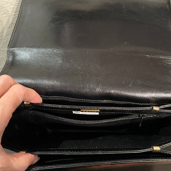 Bally Black Italian Leather Crossbody Bag - Picture 5 of 9